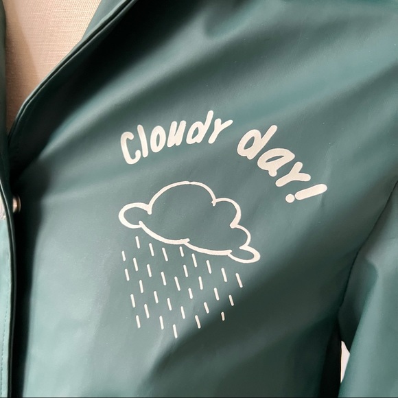 Zara Kids Cloudy Day Raincoat - Picture 2 of 10